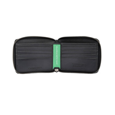 United Colors Of Benetton Polna Mens Zip Around Wallet Black