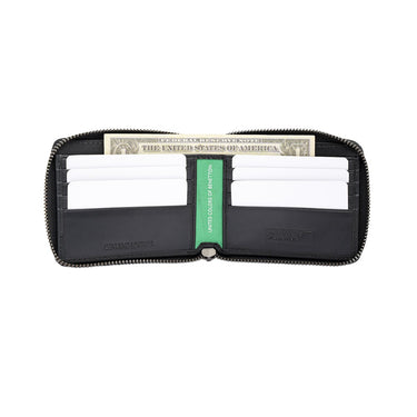 United Colors Of Benetton Polna Mens Zip Around Wallet Black