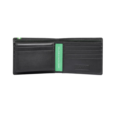 United Colors Of Benetton Ceska Mens Passcase Wallet Black