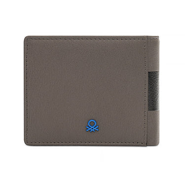 United Colors Of Benetton Neruda Men's Global Coin Wallet Grey