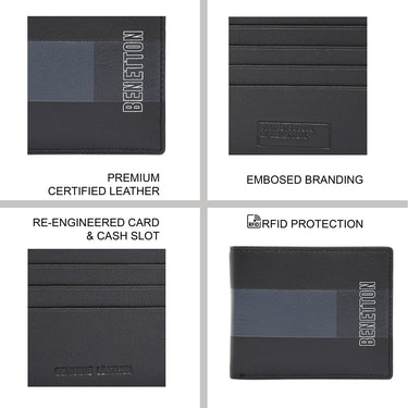Tommy Hilfiger Neruda Mens Passcase Wallet Black