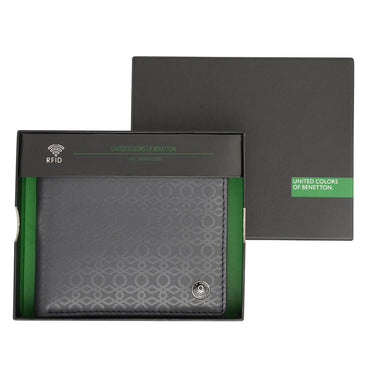 United Colors Of Benetton Valtr Men S Global Coin Wallet Navy