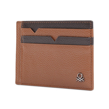 United Colors Of Benetton Tinto Mens Card Holder Tan