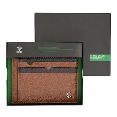 United Colors Of Benetton Tinto Mens Card Holder Tan