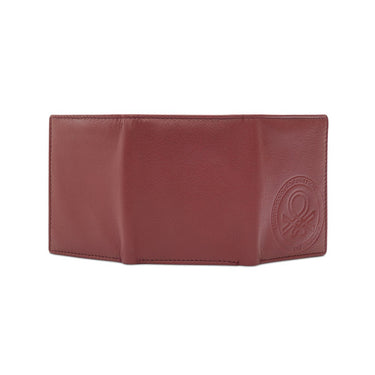 United Colors Of Benetton Mesto Mens Trifold Wine