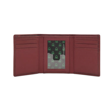 United Colors Of Benetton Mesto Mens Trifold Wine