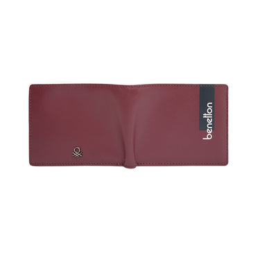 United Colors Of Benetton Benzo Men S Global Coin Wallet Wine