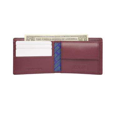 United Colors Of Benetton Benzo Men S Global Coin Wallet Wine