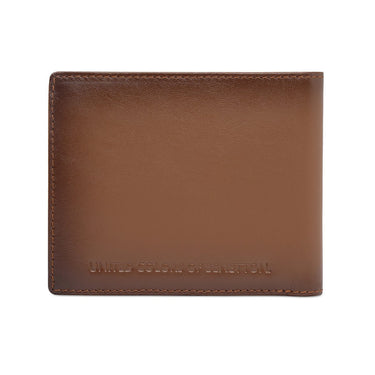 United Colors Of Benetton Chane Men S Global Coin Wallet Tan