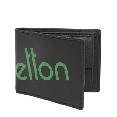 United Colors Of Benetton Jemnice Men S Global Coin Wallet Black