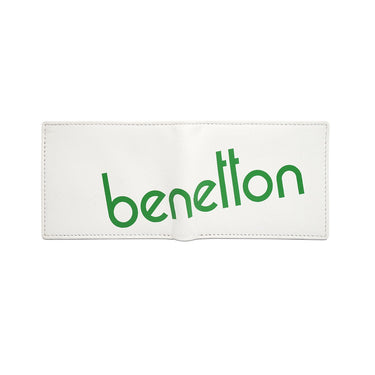 United Colors Of Benetton Jemnice Men S Global Coin Wallet White