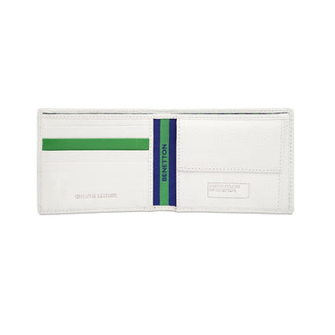 United Colors Of Benetton Jemnice Men S Global Coin Wallet White