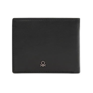 United Colors Of Benetton Dobrany Mens Multicard Coin Wallet Black