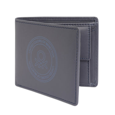 United Colors Of Benetton Izak Mens Global Coin Wallet Navy