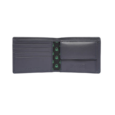 United Colors Of Benetton Izak Mens Global Coin Wallet Navy