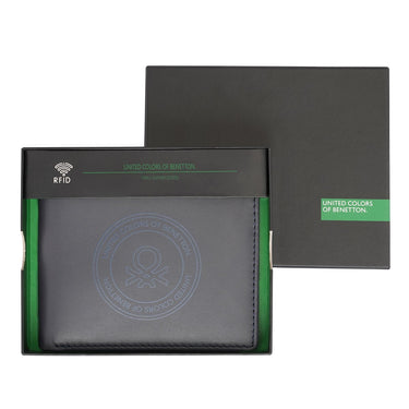 United Colors Of Benetton Izak Mens Global Coin Wallet Navy