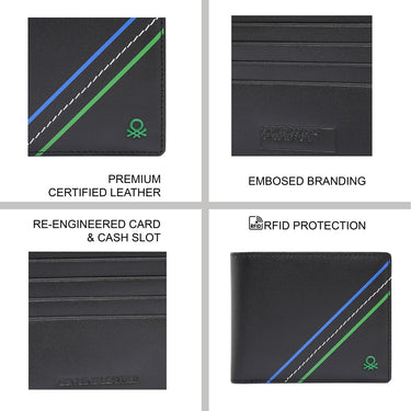 Tommy Hilfiger Habry Mens Slimfold Wallet Black