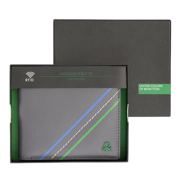 Tommy Hilfiger Habry Mens Global Coin Wallet Grey