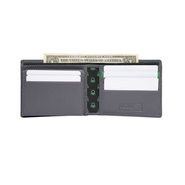 United Colors Of Benetton Tereza Mens Passcase Wallet Grey