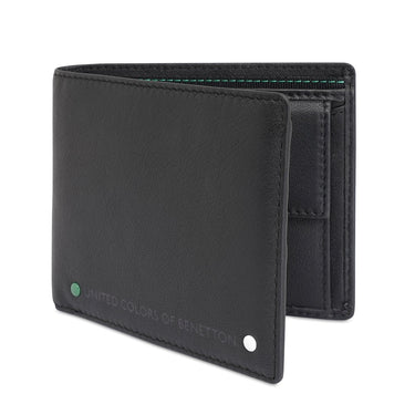United Colors Of Benetton Tereza Mens Global Coin Wallet Black