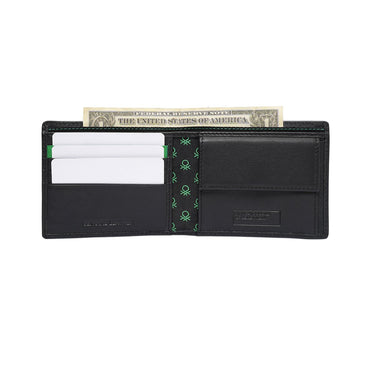 United Colors Of Benetton Tereza Mens Global Coin Wallet Black