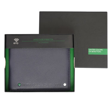 United Colors Of Benetton Tereza Mens Global Coin Wallet Black