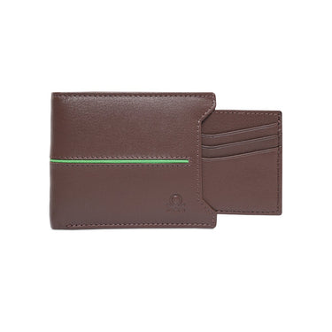 United Colors Of Benetton Eliska Mens Slimfold Wallet Brown