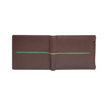 United Colors Of Benetton Eliska Mens Slimfold Wallet Brown