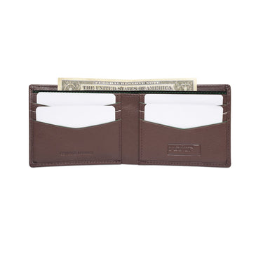 United Colors Of Benetton Eliska Mens Slimfold Wallet Brown