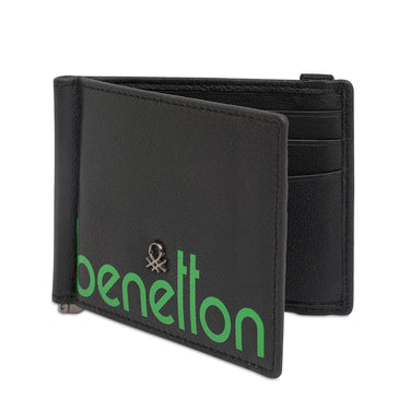 United Colors Of Benetton Hronov Men S Moneyclip Black