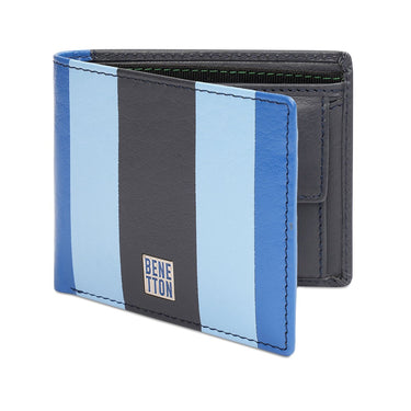 United Colors Of Benetton Beak Mens Global Coin Wallet Blue