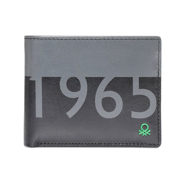 United Colors Of Benetton Alectoria Mens Passcase Wallet Black