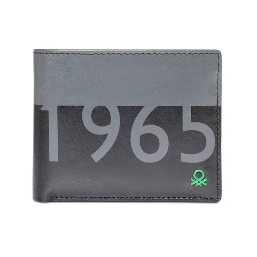 United Colors Of Benetton Alectoria Mens Passcase Wallet Black
