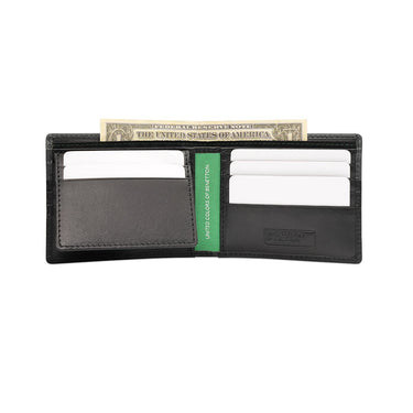 United Colors Of Benetton Alectoria Mens Passcase Wallet Black