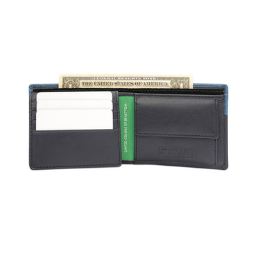 United Colors Of Benetton Alectoria Mens Passcase Wallet Black
