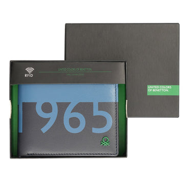 United Colors Of Benetton Alectoria Mens Passcase Wallet Black