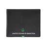 United Colors of Benetton Eadie Men's Slimfold Wallet Black