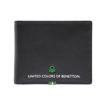 United Colors of Benetton Eadie Men's Slimfold Wallet Black