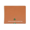 United Colors of Benetton Eadie Men's Global Coin Wallet Tan