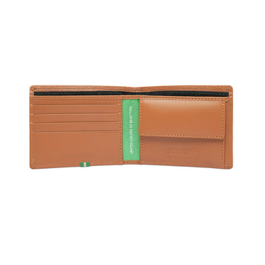 United Colors of Benetton Eadie Men's Global Coin Wallet Tan