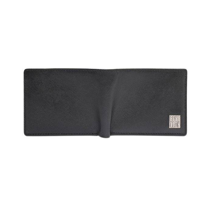 United Colors Of Benetton Shetland Mens Passcase Wallet Black