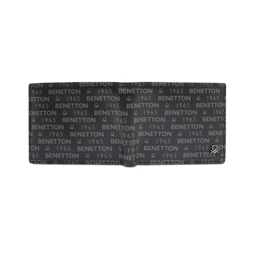 United Colors Of Benetton Berkner Mens Global Coin Wallet Black