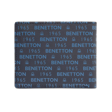 United Colors Of Benetton Berkner Mens Passcase Wallet Navy