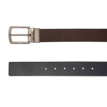 United Colors of Benetton Ales Men's Reversible Belt Brown and Navy