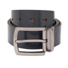 United Colors of Benetton Ales Men's Reversible Belt Navy and Tan