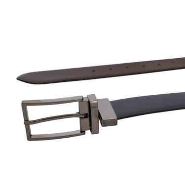 United Colors Of Benetton Filip Mens Reversible Belt Navy Brown