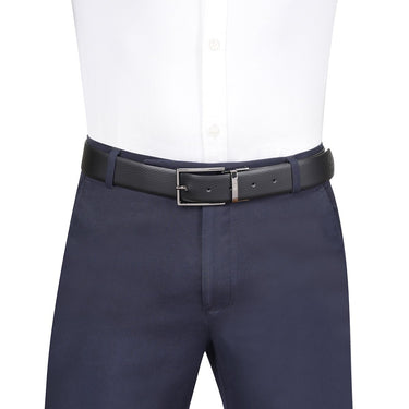 United Colors Of Benetton Filip Mens Reversible Belt Black Navy