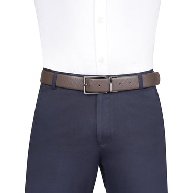 United Colors Of Benetton Filip Mens Reversible Belt Brown Black