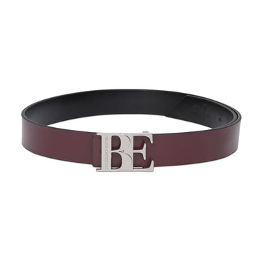 United Colors Of Benetton Amalie Men's Reversible Belt Wine Black