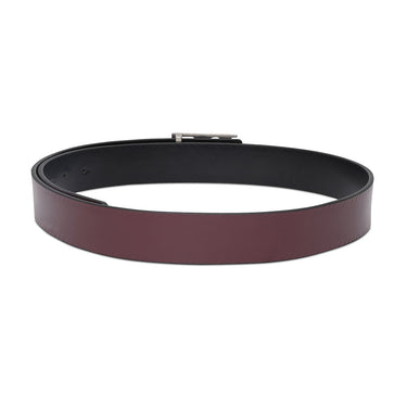 United Colors Of Benetton Amalie Men's Reversible Belt Wine Black